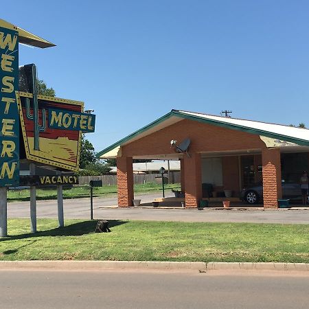 Western Motel Sayre Exteriör bild