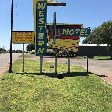 Western Motel Sayre Exteriör bild